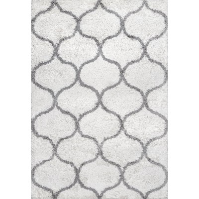 Nuloom Malika Soft & Cozy Trellis Shag Indoor Area Rug