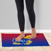 Kansas Jayhawks NCAA Dropzone Washable Rug 20X32 Inches - 2 of 4