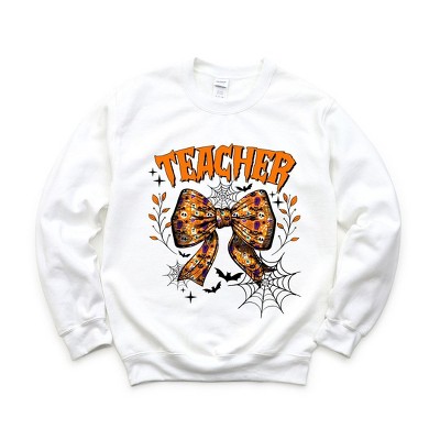 Simply Sage Market Women's Graphic Sweatshirt Coquette Halloween Teacher