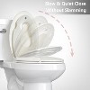 Elongated Toilet Seat with Toddler Seat Built In, Slow Close Magnetic Lid, Potty Training Seat for Kids and Adults, Safe PP Material - 4 of 4