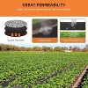 6oz Geotextile Fabric 4ft x 100ft - Heavy Duty PP Non-Woven Landscape Weed Barrier with 350N Tensile Strength & 440N Load Capacity for French Drains - 3 of 4