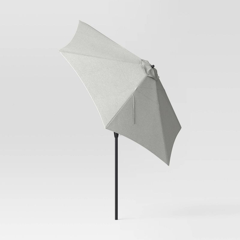 9'x9' Sunbrella Market Patio Umbrella - Black Pole - Smith & Hawken™, 4 of 8