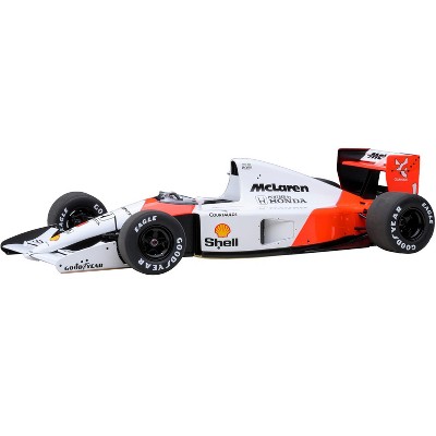 McLaren Honda MP4/6 #1 Ayrton Senna 2nd Place Formula One F1 Japanese GP (1991) (with McLaren Logo) 1/18 Model Car by Autoart