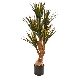 Nearly Natural 46-in Yucca Artificial Tree UV Resistant (Indoor/Outdoor) - 1 of 4