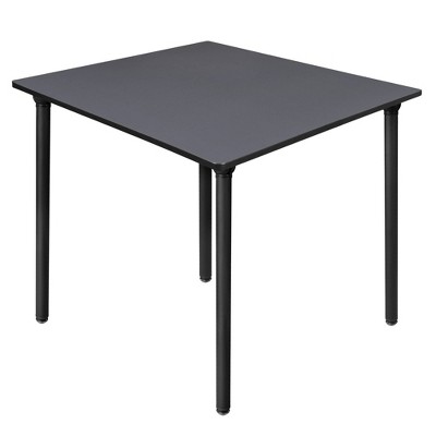 Kee Square Breakroom Table with Folding Legs - Regency