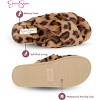 Jessica Simpson Womens Cross Band Plush Slide Slipper Slide - 2 of 4