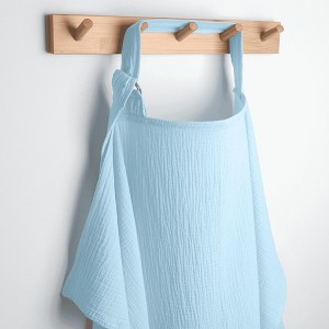 Muslin Nursing Cover for Baby Breastfeeding, Soft & Breathable Breastfeeding Cover for Mom by Comfy Cubs - 1 of 4