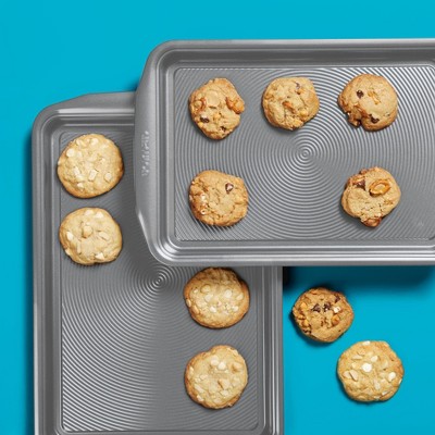 Gray Nonstick Stainless Steel Cookie Sheet Set