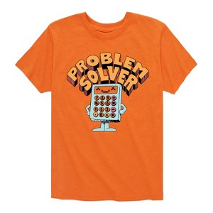 Boys' - Instant Message - Problem Solver Short Sleeve Graphic T-Shirt - 1 of 4