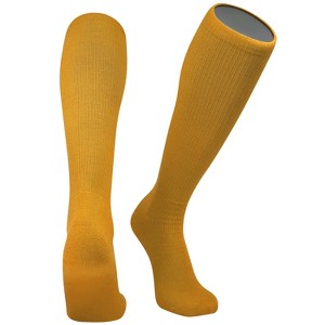 Mk Socks All Sport Knee High Long Baseball Football Tube Socks, Athletic Gold - 1 of 1