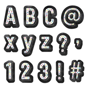 Creative Teaching Press® Chalk It Up! Colorful Chalk Designer Letters, 216 Pieces - 1 of 3