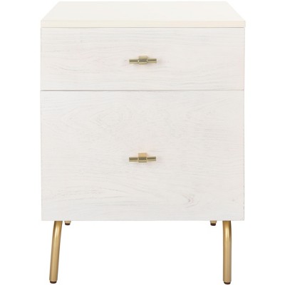 Genevieve 2 Drawer Nightstand  - Safavieh