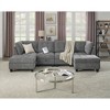 116" Chenille Upholstery U-Shaped Modular Sectional Sofa with 6 Storage Seats, 6-piece DIY Combinations Sofa - 2 of 4