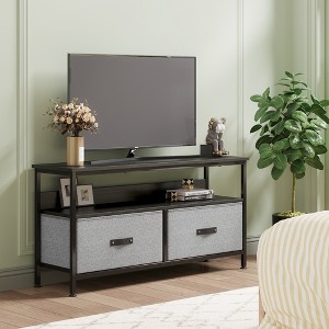 Dresser TV Stand with Drawers & Shelves, Entertainment Center for 50 Inch TV,  Media Console Table - 1 of 4