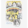 Wizard Of Oz Distressed Movie Poster 
 Women's Crew Neck Short Sleeve Crop Tee - 2 of 2