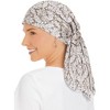 Collections Etc Pre-Tied Silky Soft Damask Print Head Wrap - 4 of 4