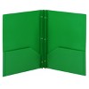 Smead Poly Two-Pocket Folder with Tang Style Fasteners, Letter Size, 3 per Pack - 2 of 3