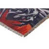 Marvel's Venom, "Coming at You" Woven Tapestry Throw Blanket, 48" x 60", Multi Color - 4 of 4