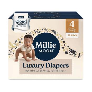 Millie Moon Luxury Diapers Size 4 - 72ct