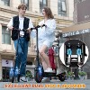 EVERCROSS Electric Scooter, 500W Electric Scooter Adults,10" Tires，19 MPH Lightweight E-Scooter with Dual Shock Absorption - 3 of 4