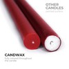 10 inch Taper Candles Set of 12 - Tall Candles Unscented - Tapered Candle Sticks - 2 of 4