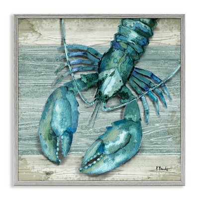 Stupell Industries Northpoint Lobster Rustic Sealife, 24" x 24"