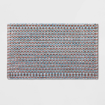 20&#34;x32&#34; Woven Pattern Flat Bath Rug - Opalhouse&#8482;