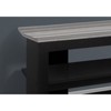 FONTOI TV Stand for TV up to 42" with Storage Shelves, Entertainment Center for Living Room, Black, 15.5"*19.75"*42" - 4 of 4