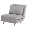 Racxily 3-in-1 Sofa Bed, Upholstered Convertible Sleeper Accent Chair - 2 of 4