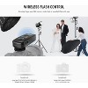 MaseiKar 2.4G Wireless Camera Shutter Studio Flash Trigger with Two Receivers, Compatible with Canon Rebel T3 XS T4i T3i T2i Xsi EOS 1100D Mark IV - 2 of 4