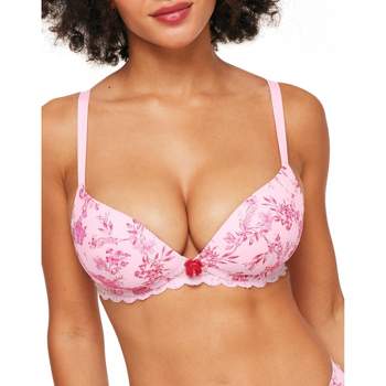 Bali Women's Passion For Comfort Minimizer Bra - 3385 42ddd Pink Leaf Print  : Target