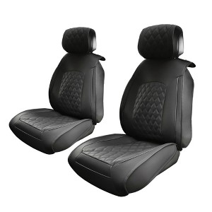 Unique Bargains Front Seat Cushion Cover for GMC Sierra 2 Pcs - 1 of 4