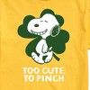 Men's - Peanuts - Too Cute To Pinch Short Sleeve Graphic T-Shirt - 2 of 4