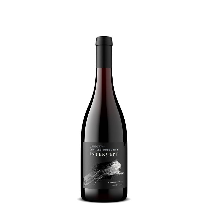 Intercept by Charles Woodson Pinot Noir Red Wine - 750ml Bottle, 1 of 4