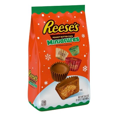 Reese's Holiday Peanut Butter Cup Miniatures - 34.1oz