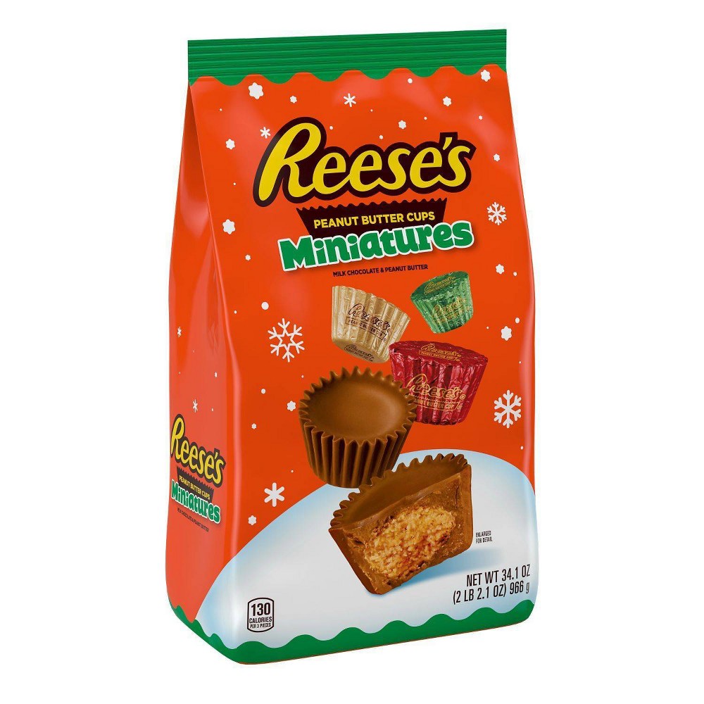 Reese's Holiday Peanut Butter Cup Miniatures - 34.1oz