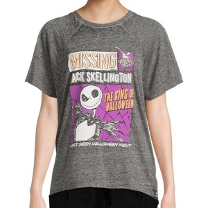 Disney Women's Nightmare Before Christmas King of Halloween Sleep Shirt - 1 of 4