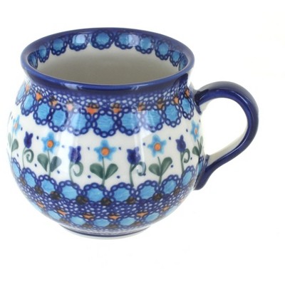 Blue Rose Polish Pottery Savannah Bubble Mug