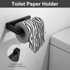 4-Piece Bathroom Hardware Accessories Set Polished Chrome Towel Bar Set Square Towel Holder Kit Stainless Steel Wall Mounted - 4 of 4