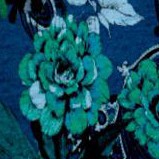 green rose paisley