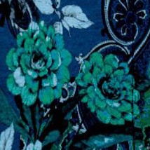 green rose paisley
