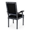 Set of 2 Maria French Country Wood Upholstered Dining Chairs - Christopher Knight Home - 4 of 4