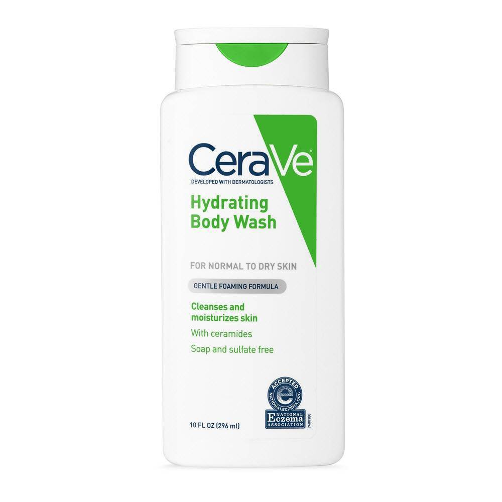 UPC 301871955100 product image for CeraVe Hydrating Body Wash for Normal to Dry Skin - 10oz | upcitemdb.com