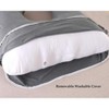 LISM U Shaped Maternity Full Body Pillow for Women with Hip,Back Pain Support - 4 of 4