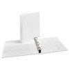Avery Heavy-Duty Non Stick View Binder with DuraHinge and Slant Rings, 3 Rings, 1" Capacity, 11 x 8.5, White, (5304) - 4 of 4