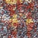 charcoal, mustard, ice blue, rust, navy