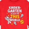 Boys' - Dr. Seuss - Kindergarten Out Of This World Long Sleeve Graphic T-Shirt - 2 of 4