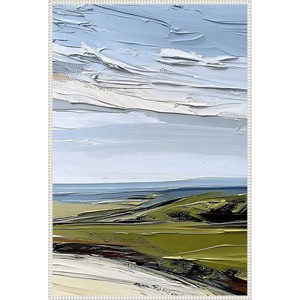 Amanti Art Landscape Print II by Tradelink Inhouse Artist Framed Canvas Wall Art - 1 of 4