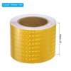 Unique Bargains High Visibility Waterproof Self-Adhesive Warning Safety Reflective Tape - 2 of 4