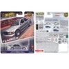 1990 Mercedes-Benz 190 E 2.5-16 Evolution II Silver Metallic "Modern Classics" Series Diecast Model Car by Hot Wheels - 3 of 3